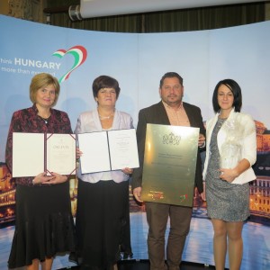 Virágos Magyarországért környezetszépítő verseny díj átadás